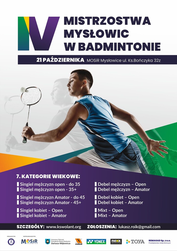 IV Mistrzostwa Mysłowic - plakat